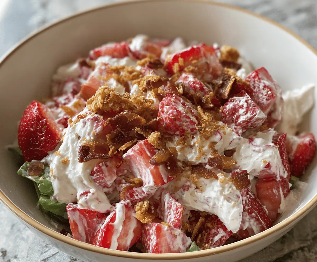 Strawberry Crack Salad