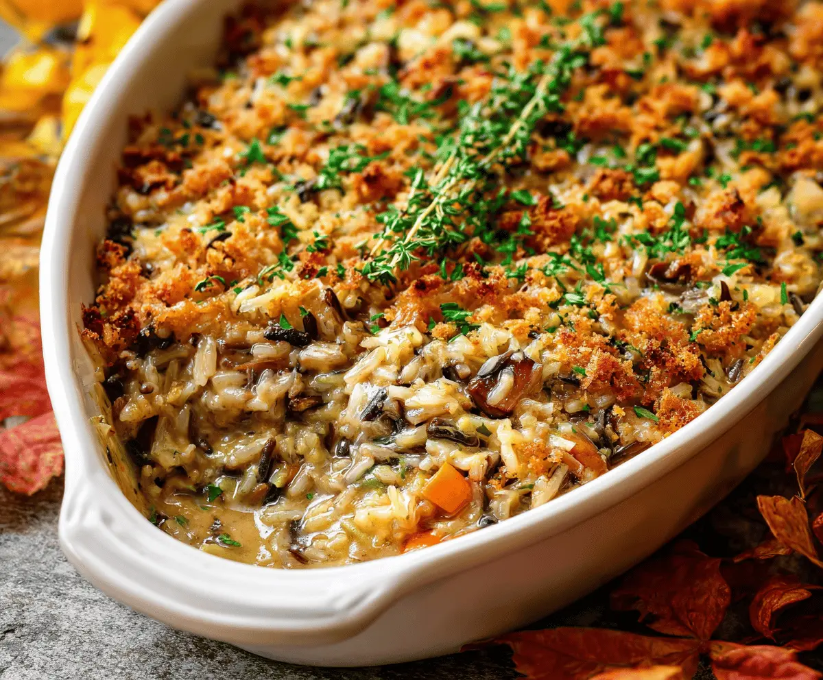  Wild Rice Casserole