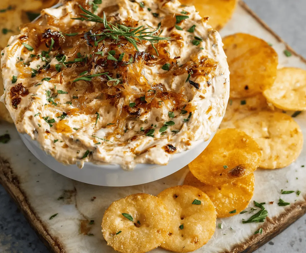 Caramelized Onion Dip