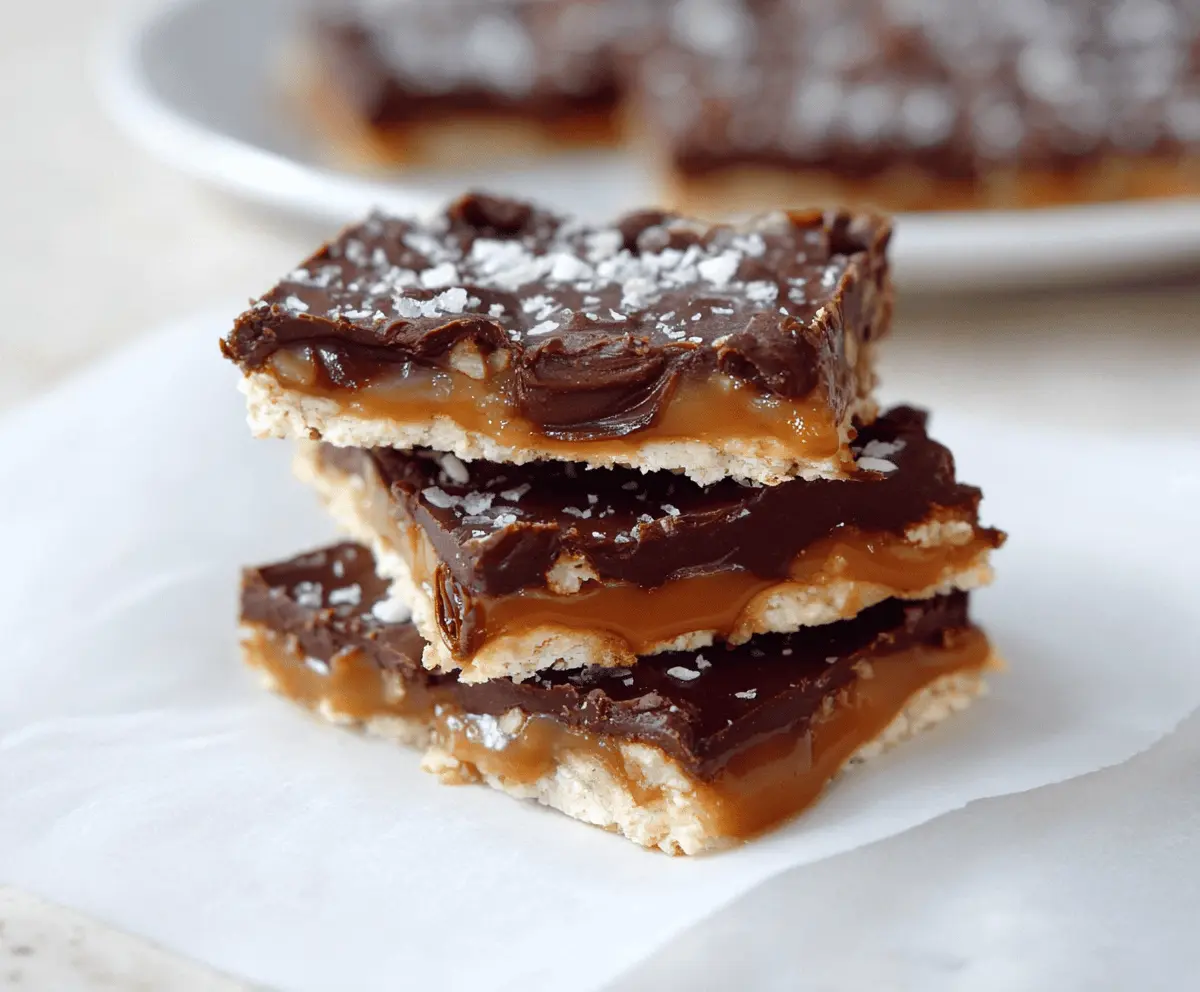 Chocolate Caramel Bars