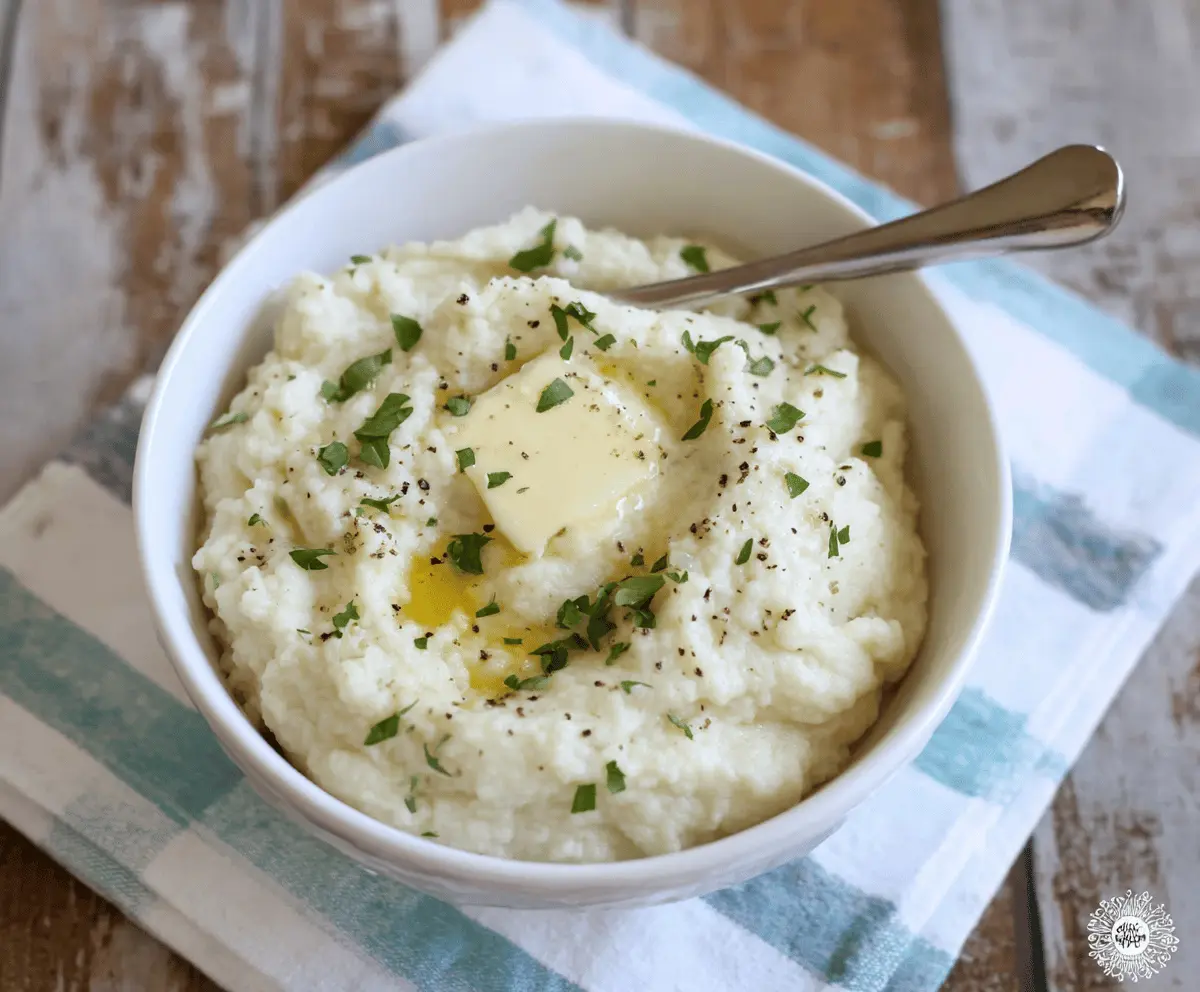 Creamy Mashed Cauliflower Recipe