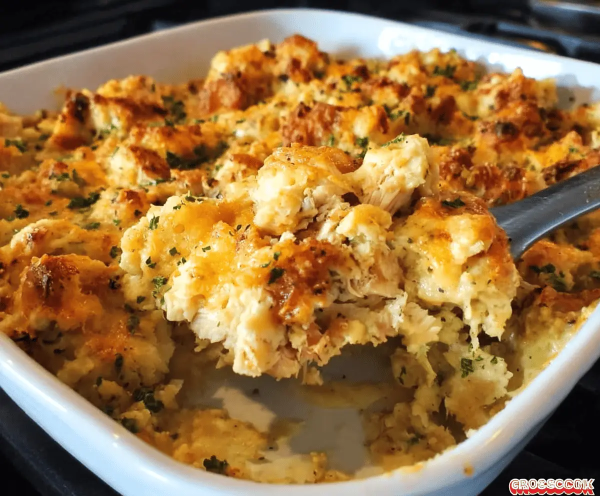 Easy Chicken Stove Top Casserole Recipe