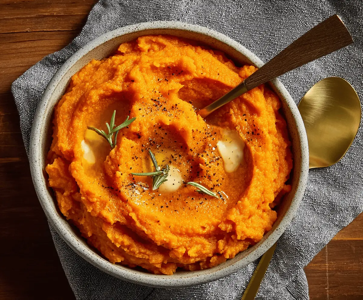 Mashed Sweet Potatoes