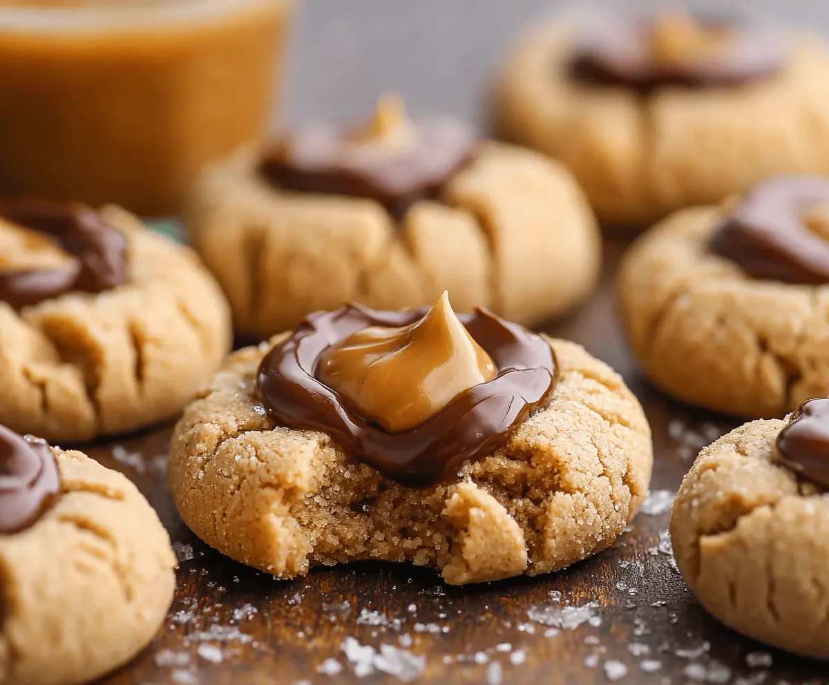 Peanut Butter Thumbprint Cookie
