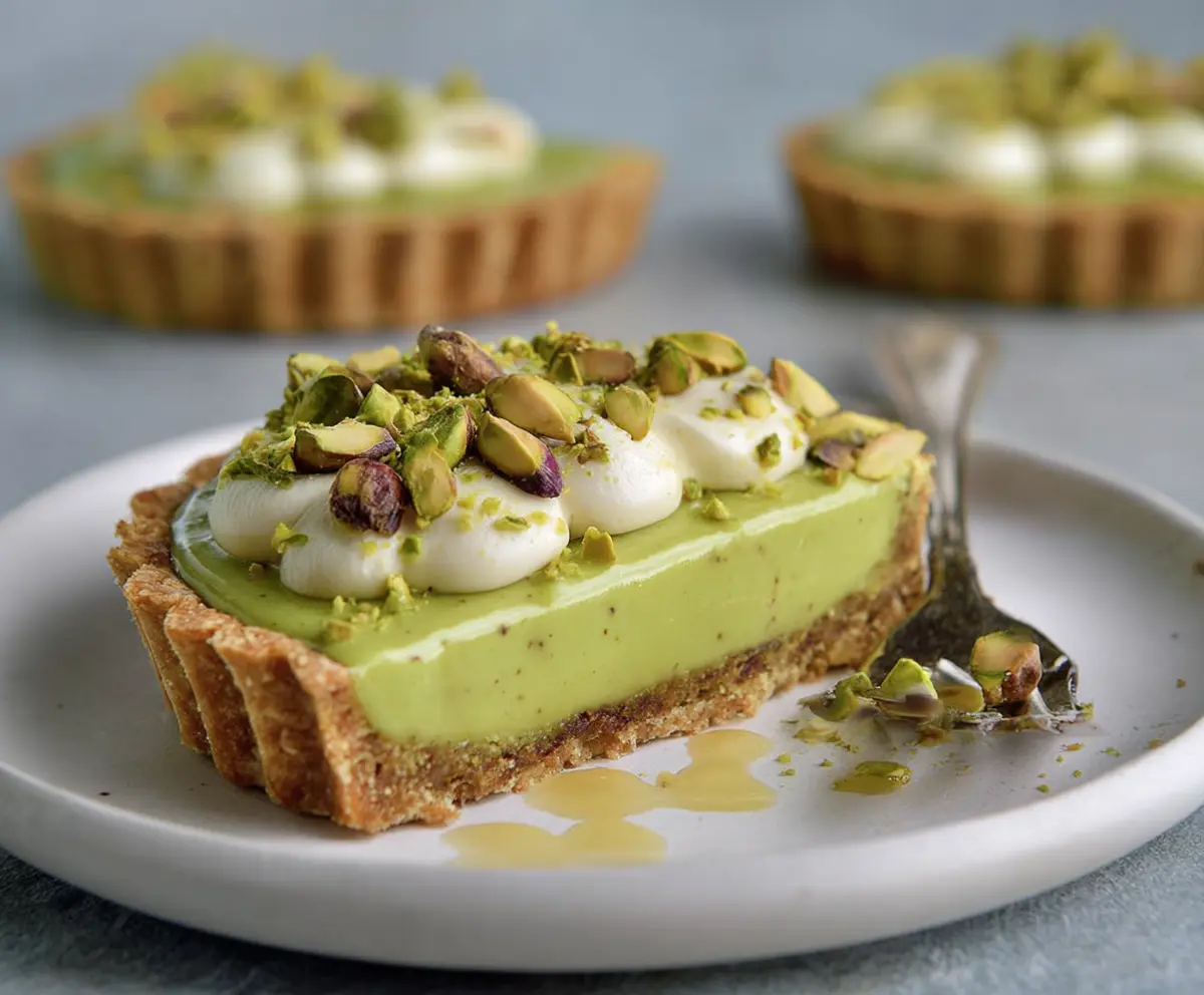 Pistachio Pudding Tart