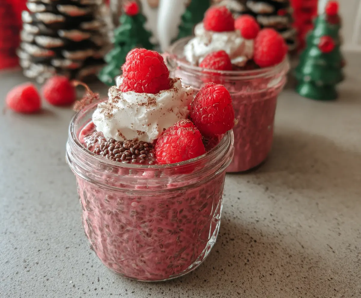 Raspberry Chia Seed Pudding