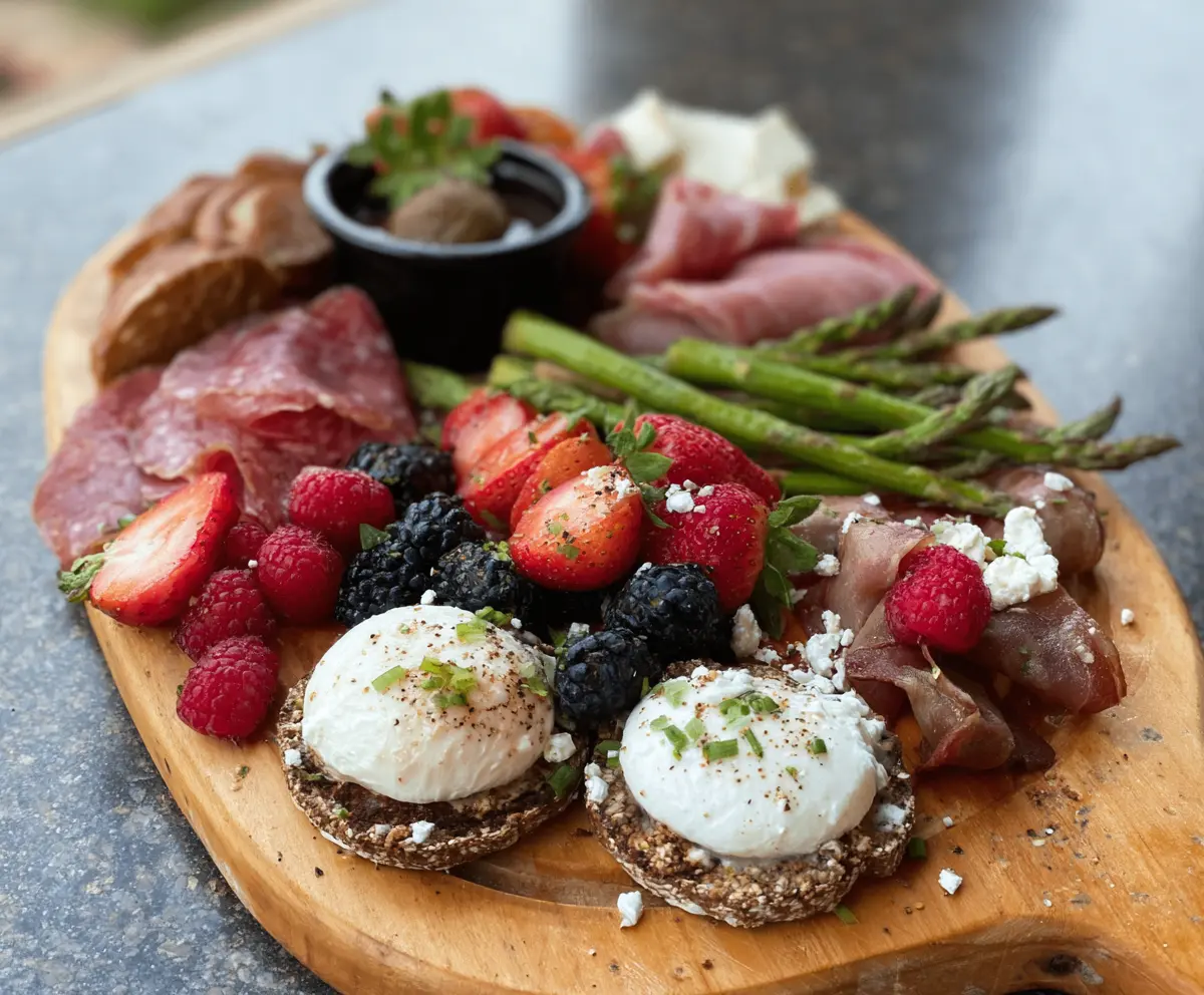 brunch charcuterie protein pan-tinis