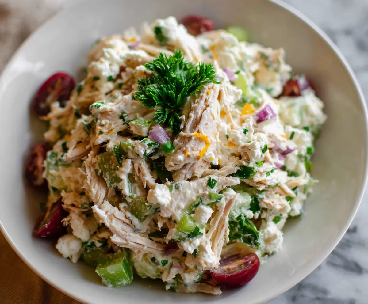 Cottage Cheese Chicken Salad