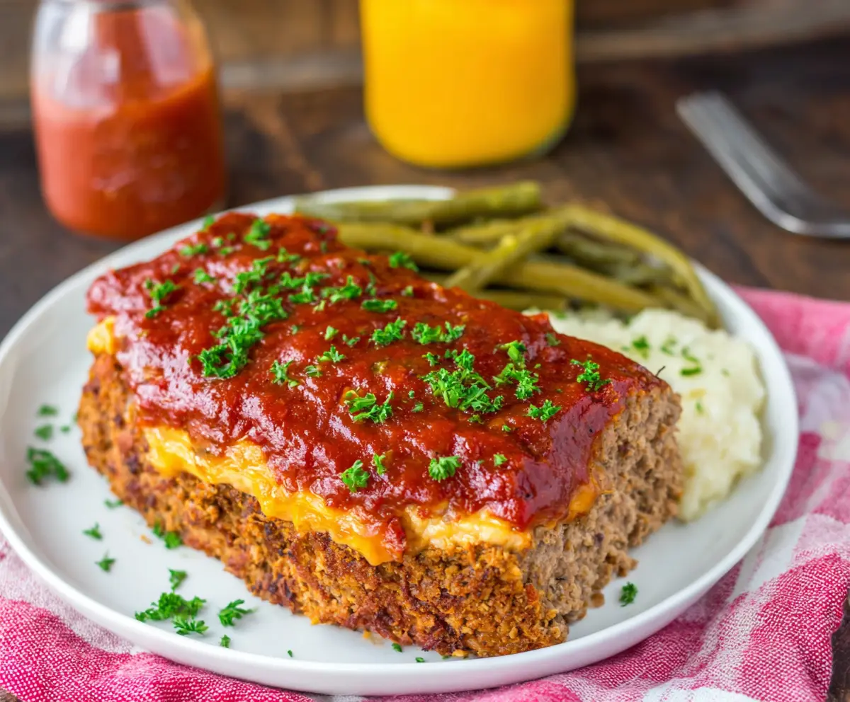 Crockpot Sloppy Joe Meatloaf