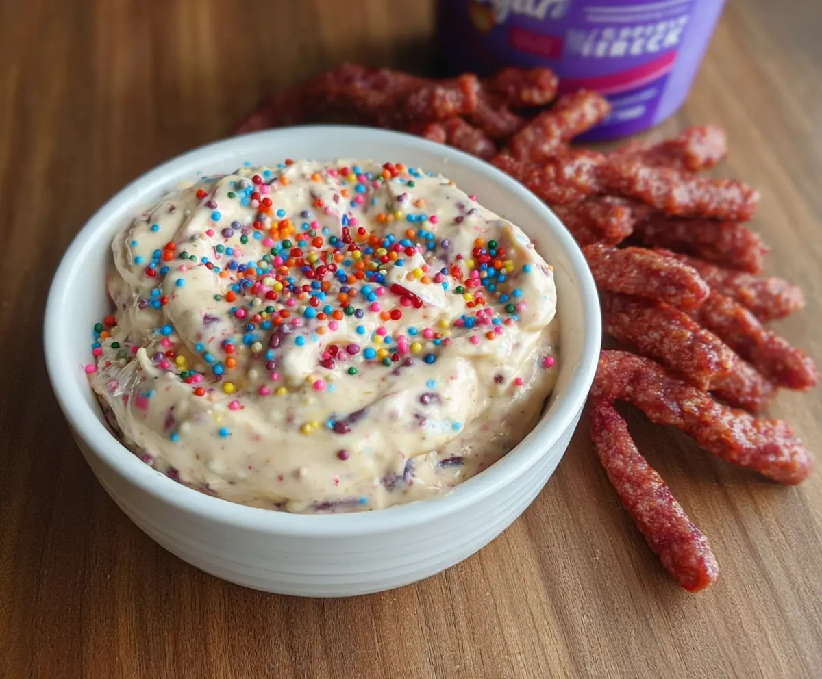 High Protein Cake Batter Dip
