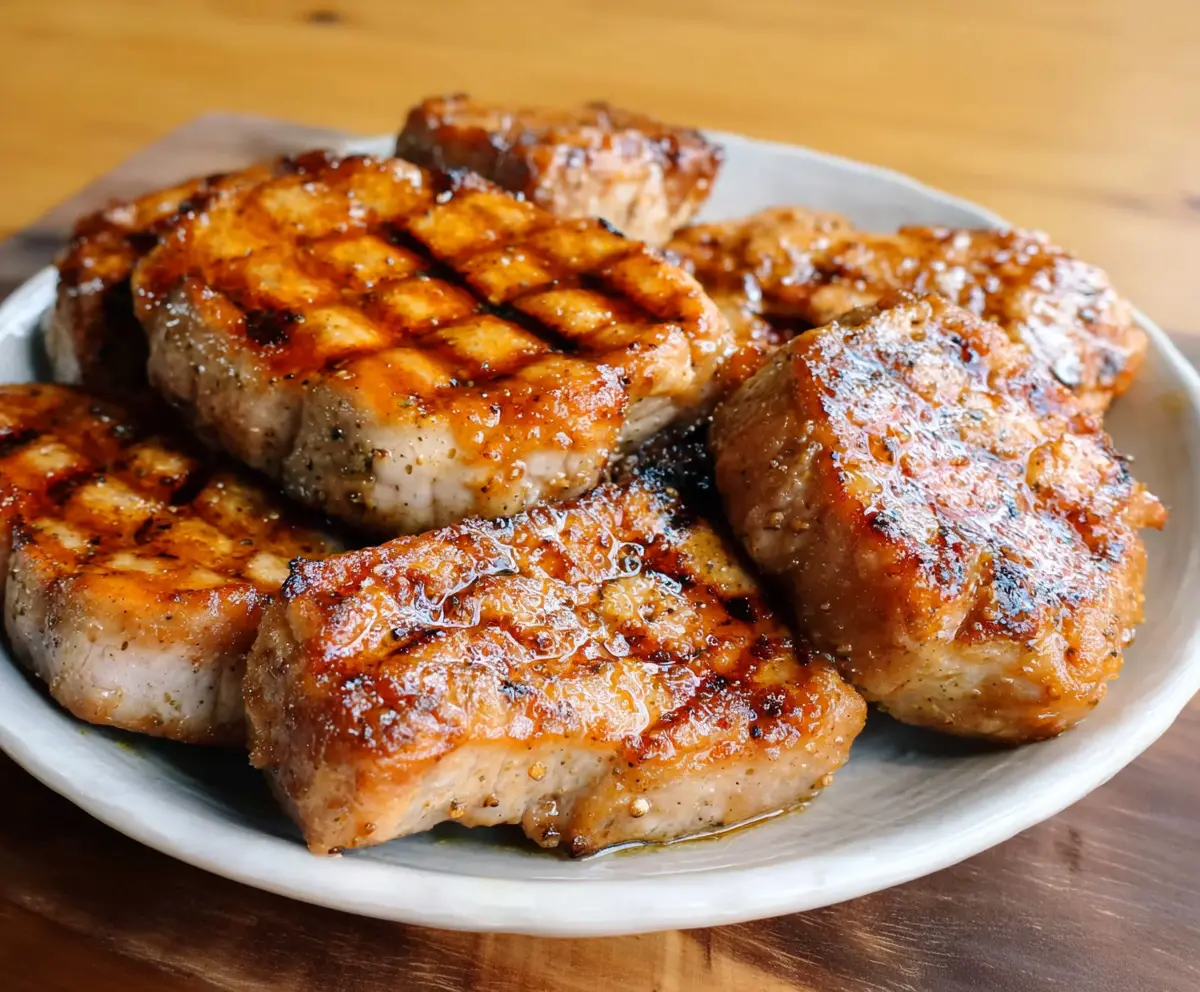 Juicy Grilled Pork Chops
