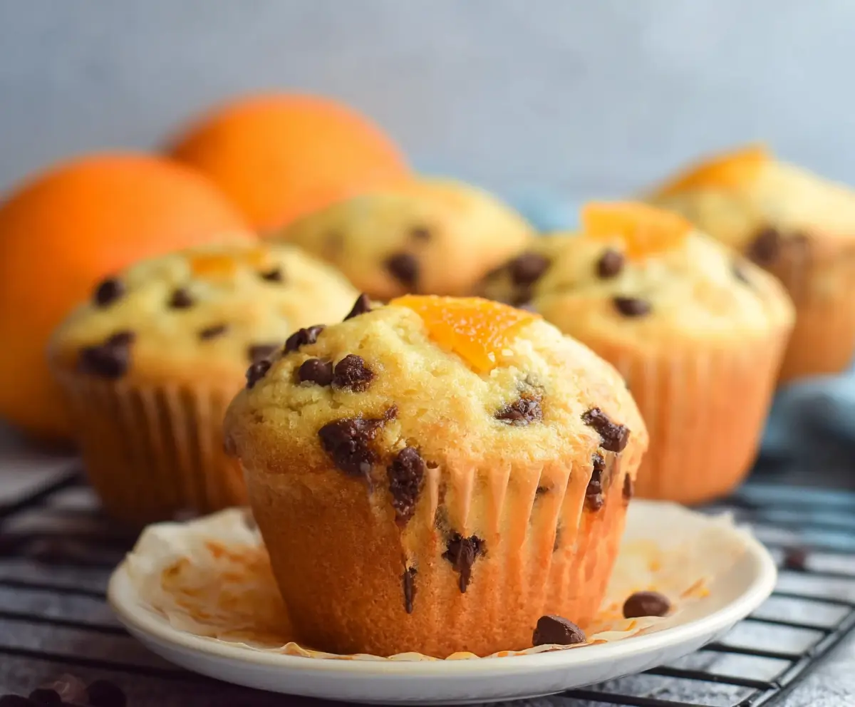 Orange Chocolate Chip Muffins