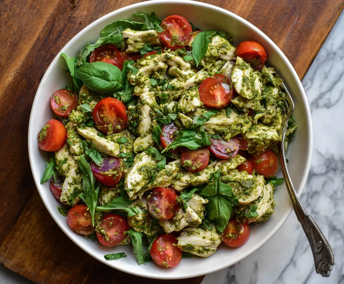 Pesto Chicken Salad