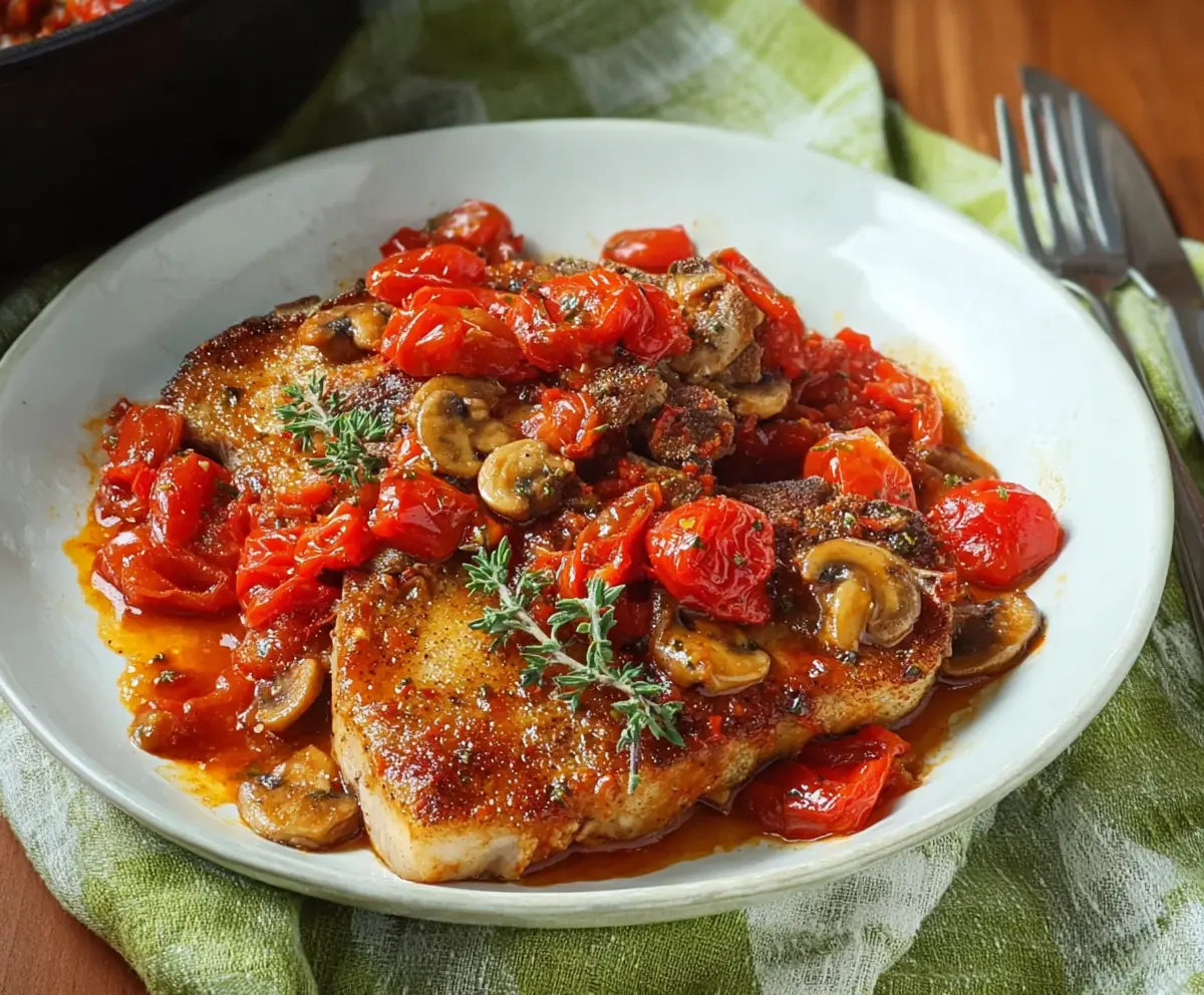 Pork Chops Italiano