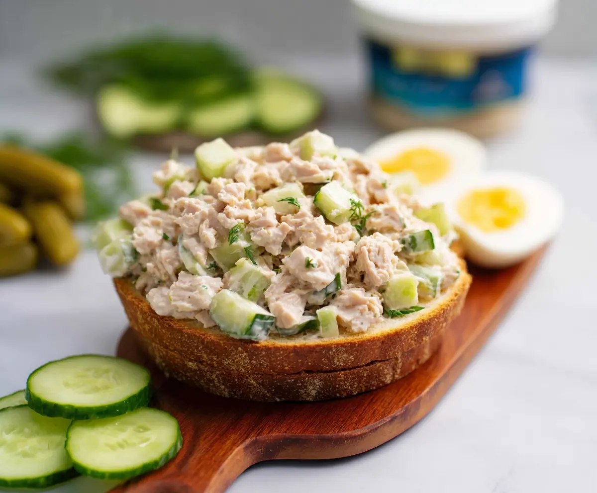 Protein Pickle Tuna Salad Recipe