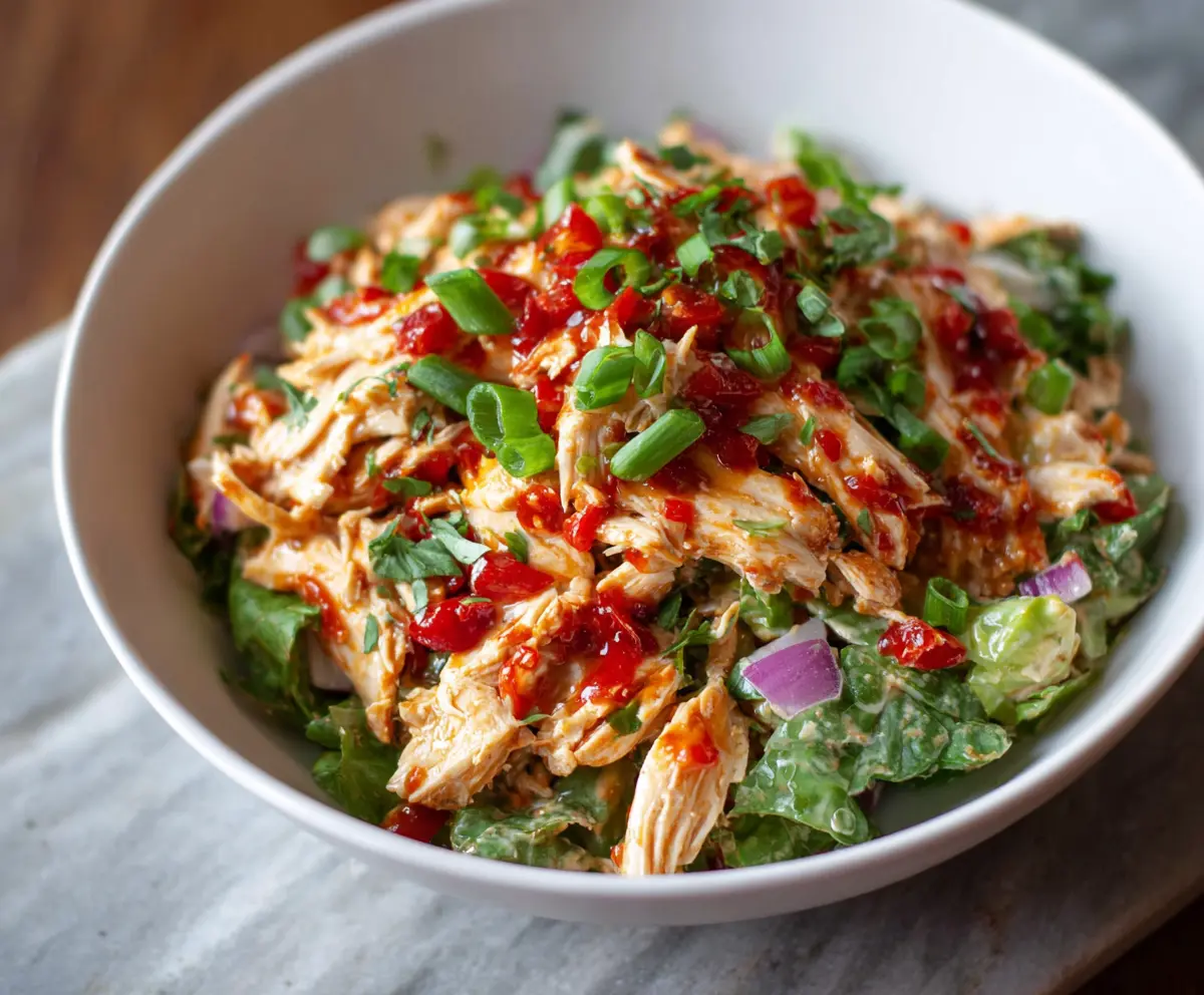 Sweet Chili Chicken Salad