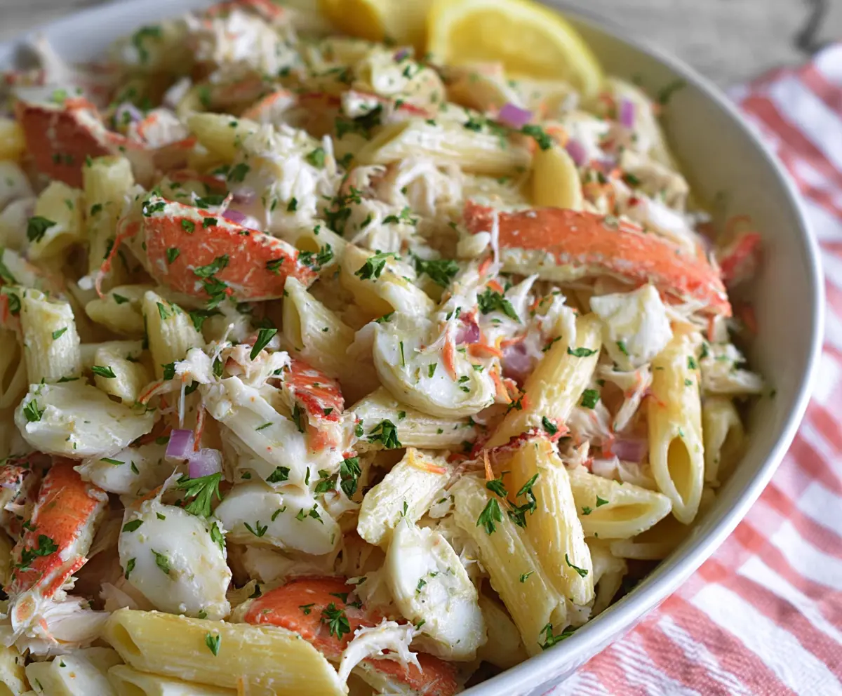 Crab Pasta Salad