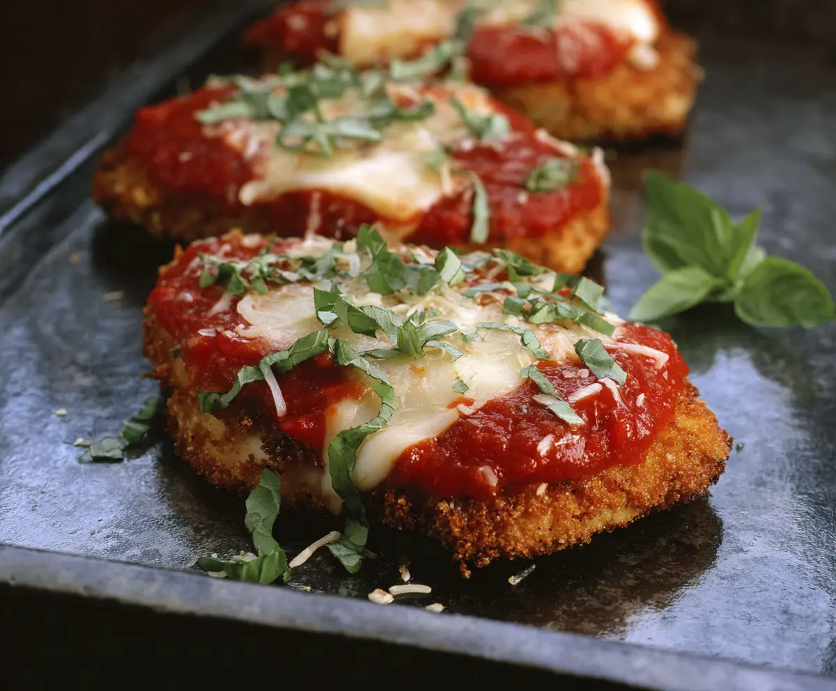 Panko-Breaded Pork Parmigiana
