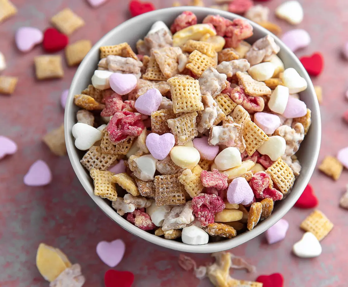Valentine Chex Mix