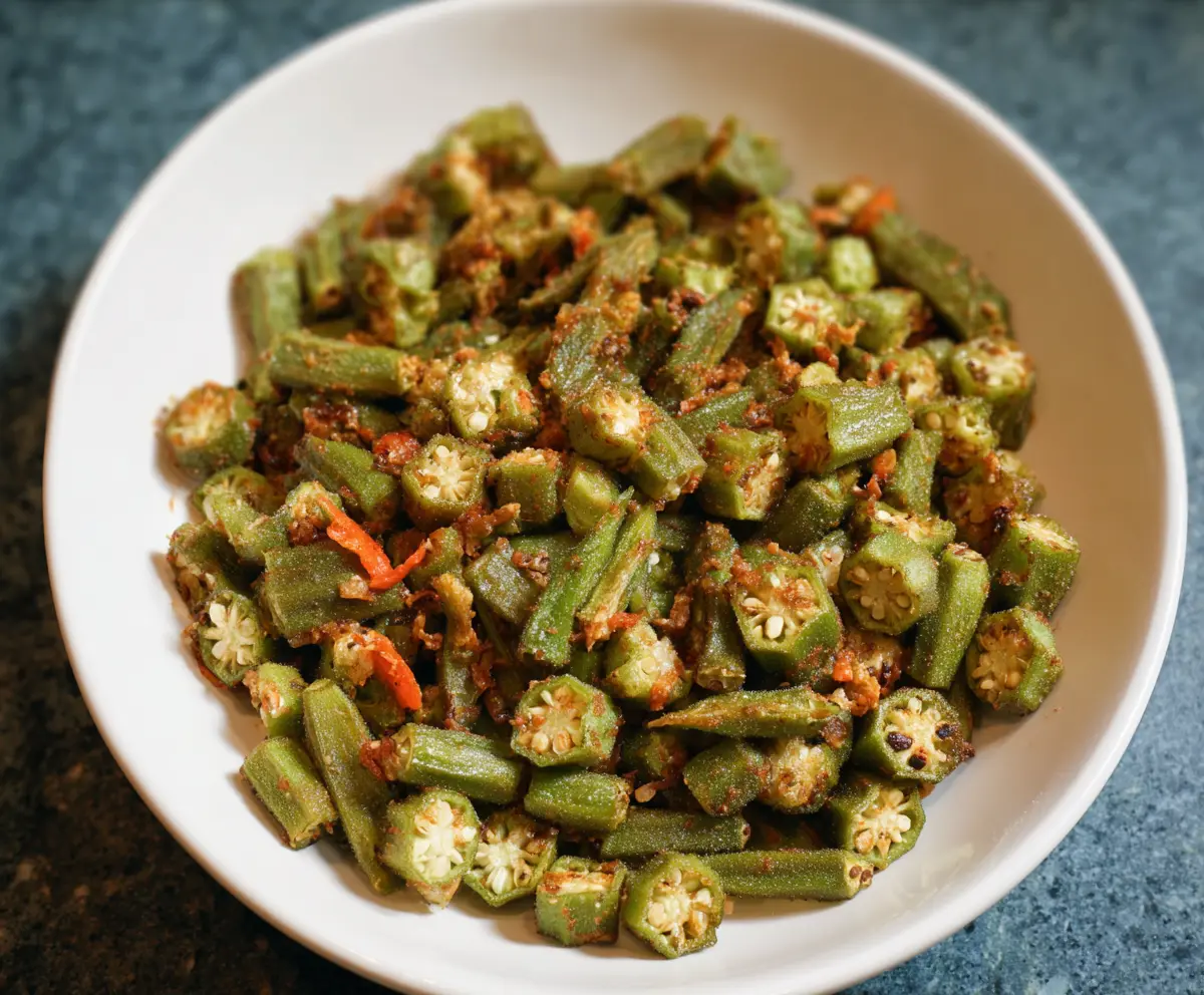 Fried Okra (Guyanese Style)