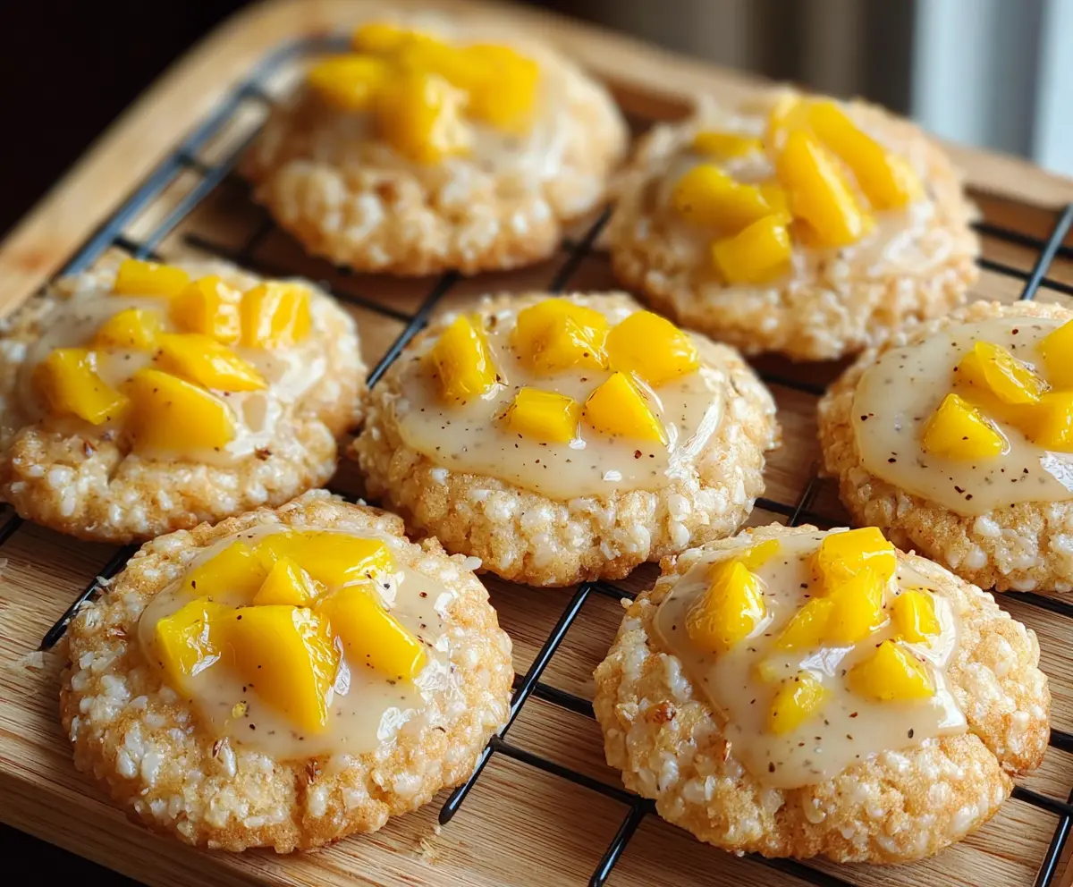 Mango Sticky Rice Cookies