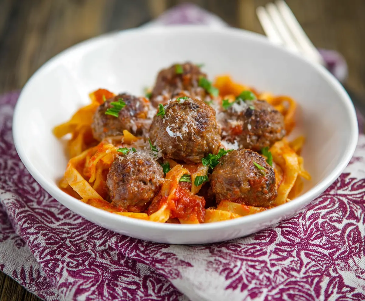 Pasta with Meatballs