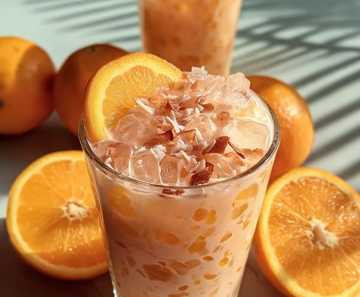 Refreshing Coconut Orange Glow
