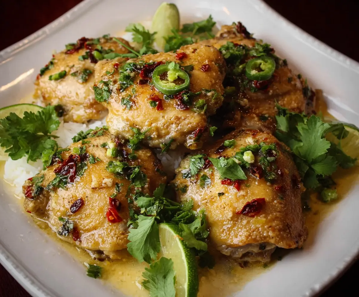 Thai-Inspired Steamed Chicken Thighs