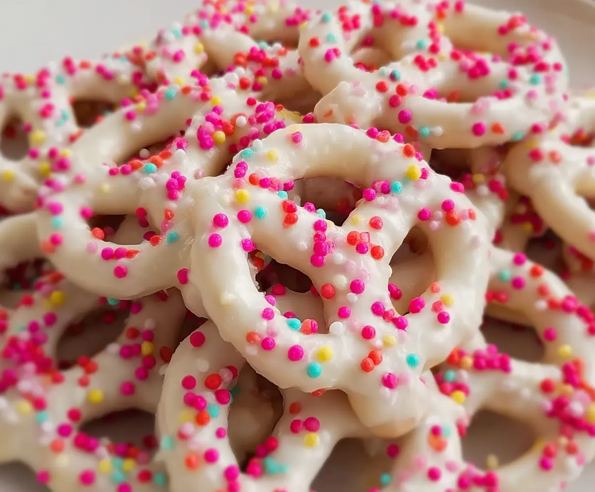 White Chocolate Pretzels
