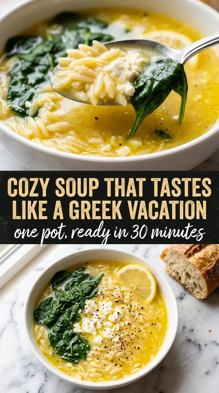 greek lemon orzo soup