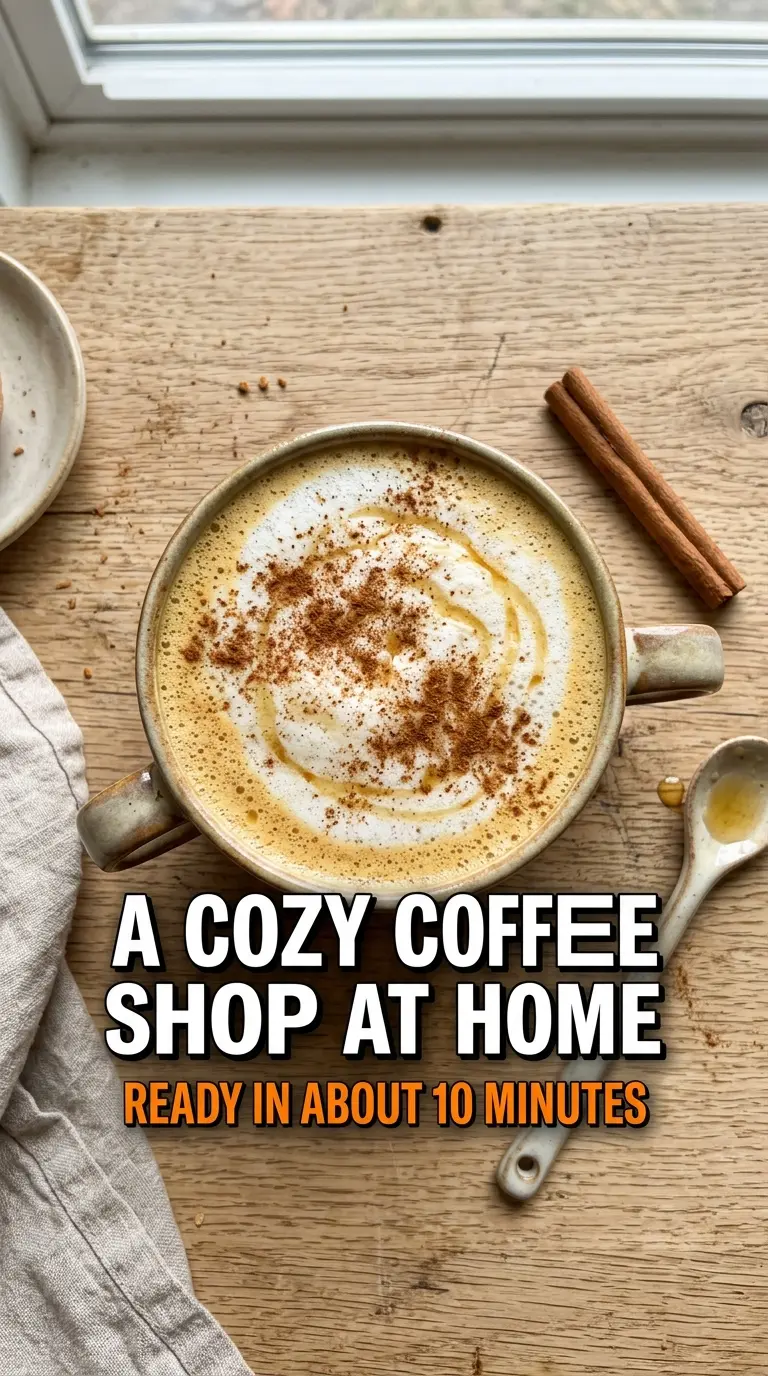 Honey Bun Latte warm cinnamon-sweet