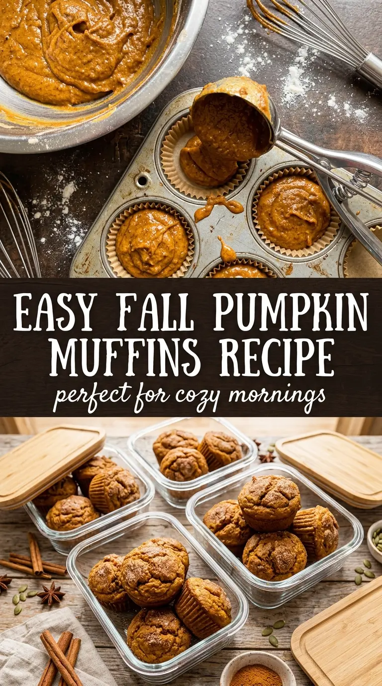 Pumpkin Bread Muffins soft spiced bakery-style